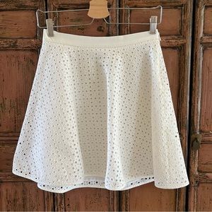 DKNY white skirt